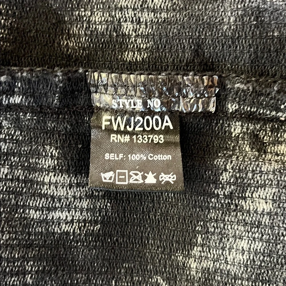 POL Kennedy Military Black Corduroy Jacket Vintage Patch detail & Pockets Size L - Picture 10 of 17